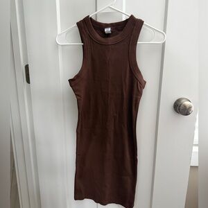 Old Navy Ribbed High Neck Dress. NWT. Size XS petite
